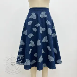 JEANS DENIM Ruffle design B