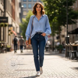 JEANS TENCEL light blue