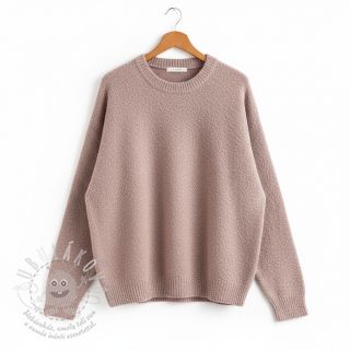 Svetrovina Paris bouclé rose