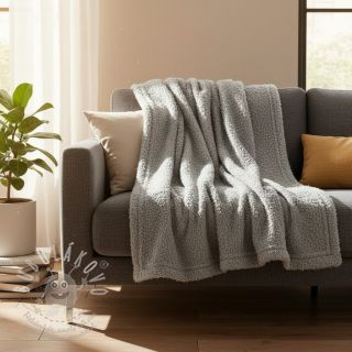 Svetrovina Paris bouclé dusty mint