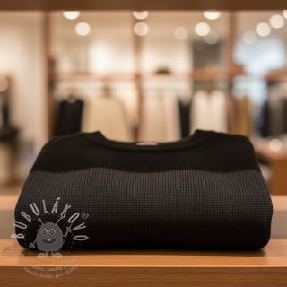 Svetrovina BABY KNIT black