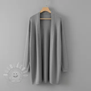 Svetrovina BABY KNIT light grey
