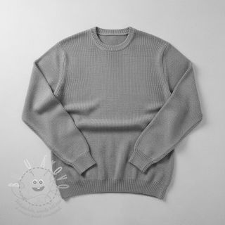 Svetrovina BABY KNIT light grey