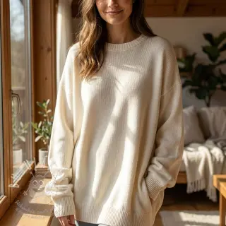 Svetrovina BABY KNIT off white