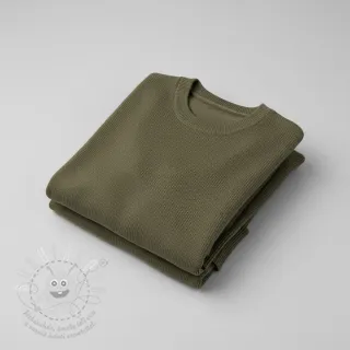 Svetrovina BABY KNIT camo green