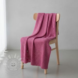 Pletenina jacquard Diamond pink