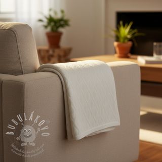 Pletenina jacquard Diamond off white