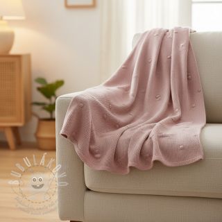 Svetrovina BIG KNIT DOT old pink