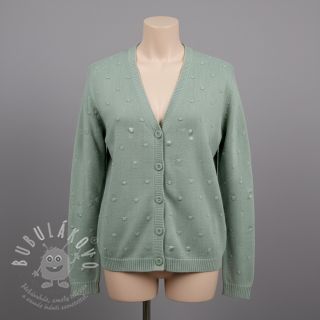 Svetrovina BIG KNIT DOT old green