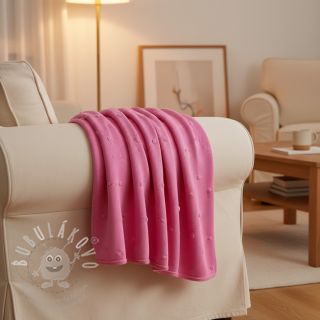 Svetrovina BIG KNIT DOT pink