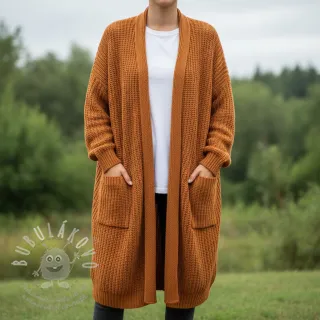 Svetrovina BIG KNIT brick
