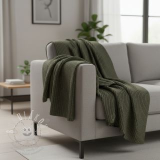 Svetrovina BIG KNIT camo green