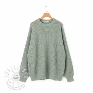 Svetrovina BIG KNIT mint