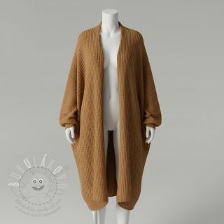 Svetrovina BIG KNIT brown