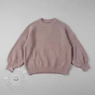 Svetrovina BIG KNIT old pink