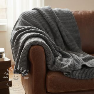 Svetrovina BIG KNIT dark grey