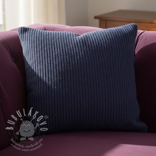 Svetrovina BIG KNIT navy