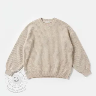 Svetrovina BIG KNIT natural