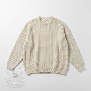 Svetrovina BIG KNIT cream