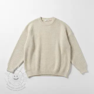 Svetrovina BIG KNIT cream