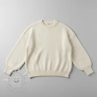 Svetrovina BIG KNIT off white