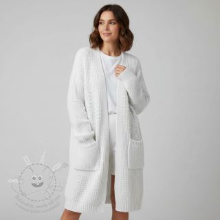 Svetrovina BIG KNIT white