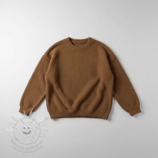 Svetrovina Paris bouclé brown