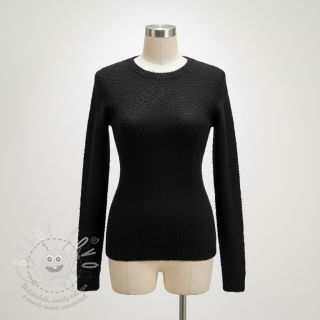 Svetrovina Paris bouclé black