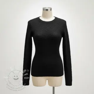 Svetrovina Paris bouclé black