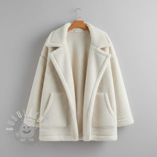 Kabátovina TEDDY ecru