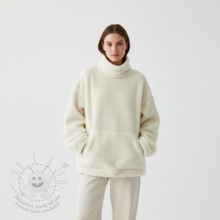 Kabátovina TEDDY ecru