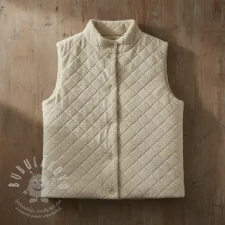 Kabátovina TEDDY Diamond beige