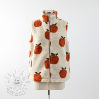 Kabátovina TEDDY JACQUARD Apples