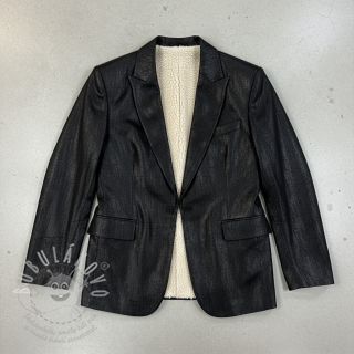 Kabátovina Vintage Glammy Teddy Lammy black