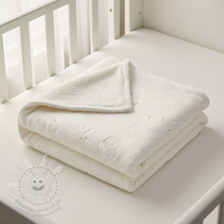 Kojenecký plyš TEDDY Bunny off white