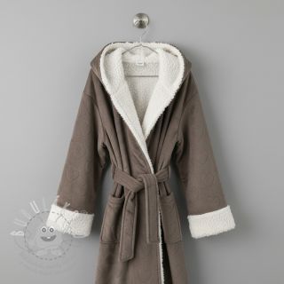 Kojenecký plyš TEDDY Hearts taupe