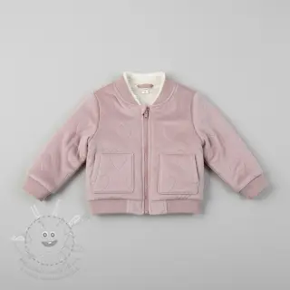 Kojenecký plyš TEDDY Hearts old pink