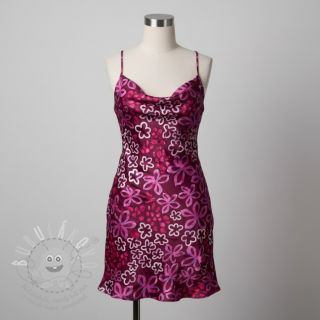 Satén ROYAL MICRO Abstarct bordeaux