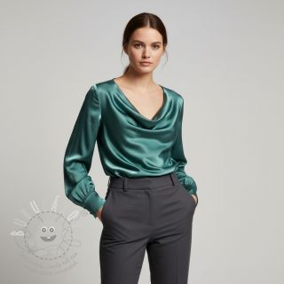 Satén SOIVÉ old green
