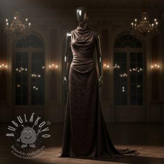 Satén DION dark brown