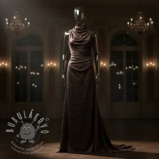 Satén DION dark brown