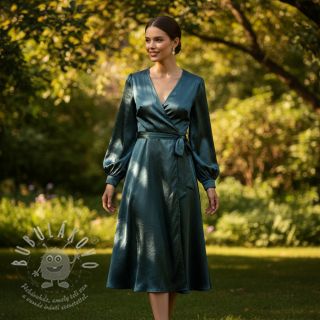 Satén SOIVÉ forest green