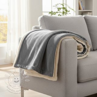 Manšestr Cofur fleece grey