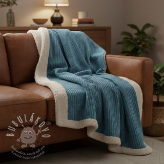 Manšestr Cofur fleece petrol