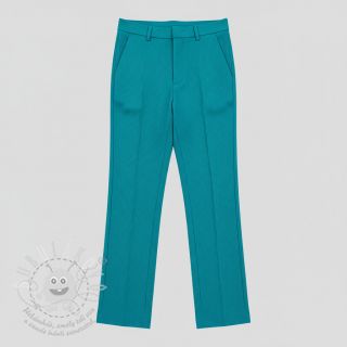 Manšestr tenký light petrol