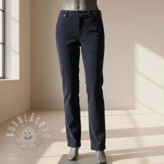 Manšestr tenký navy