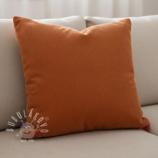 Manšestr 6W WASHED STRETCH brick