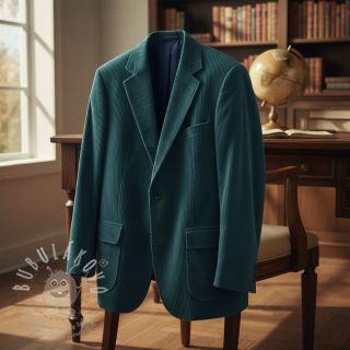 Manšestr 6W WASHED STRETCH petrol