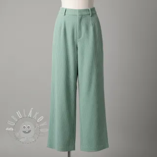 Manšestr 6W WASHED STRETCH mint