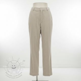 Manšestr 6W WASHED STRETCH natural